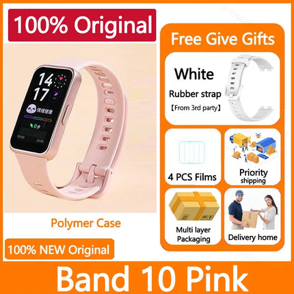 2025 New Original Huawei Band 10 Smartwatch,Compatible with IOS & Android,Sleep Tracking,Health monitor,14 days battery life,