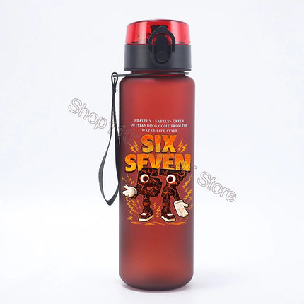 Steal A Brainrot Water Bottles 67 Six Seven Cartoon Printed Water Cup Kids Boys Sports Water Bottles Children Christmas Gifts