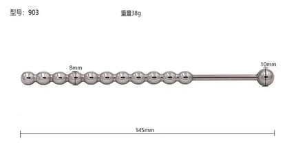 Massage Wand Urethral Sound Dilators Stimulation Catheter Beads  Penis Plug Insert Male Masturbator Horse Eye Sticks BDSM Penis