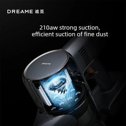 Dreame  V16 Member Wireless Vacuum Cleaner Green Light Show Dust /210AW Strong Suction 99.9% Remove Mites Rate