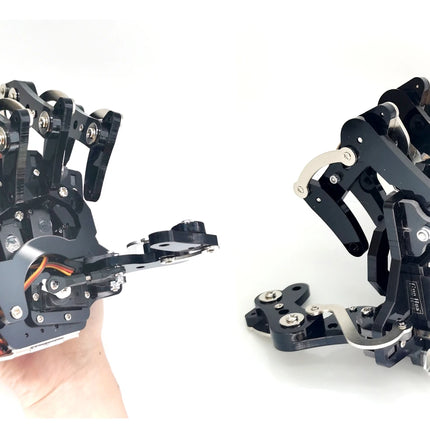 5 Dof Robot Hand with Five Fingers Servo Control Left Right Bionic Palm Assembled Gripper for Arduino/ESP32 Programmable Robot