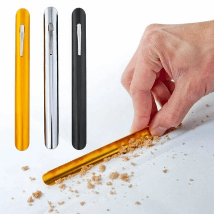 Aluminium Restaurant Crumb Cleaner Household Professional Tabletop Crumb Scraper with Clip Efficient Crumb Sweeper Dining Room