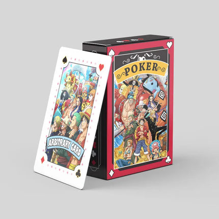 Anime Jujutsu Kaisen Haikyuu Cosplay Board Game Cards Genshin Impact Hardcover Poker Toy Gift