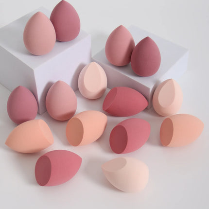 25 Beauty Eggs (Makeup Sponges), Foundation Make-Up Mixed Beauty Sponges, Liquid, Cream and Powder Flawless, Multi-Color Makeup