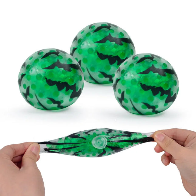 Simulated Watermelon Bead Ball Water Bead Ventilated Ball Adult and Child Squeeze Squish Stress Relieving and Kneading Toys