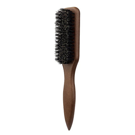 Professional Barber Styling Bristle Brush- Fragrance-Free Boar Bristle Hair Brush (Unisex) , Suitable for Thick/Fine Hair