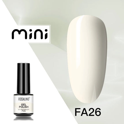 ROSALIND Shiny Gel Nail Polish Soak Off Gel Varnishes Nail Art Semi Permanent UV Glitter Nail Gel Polish Base Top Coat Enamel