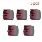 64654-Dark red-5pcs