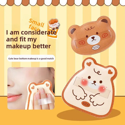 Xixi Food Toy Pineapple Bun Cotton Candy Sponge Cake Series Lightweight Natural Smooth Student Affordable Makeup Sponge