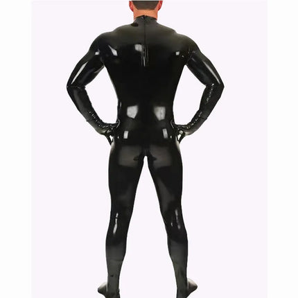 Sexy Man Wetlook Catsuit Bodysuit Faux Leather PVC Zentai Tights Cosplay Costume Club Wear Skin Suit sexy lingerie