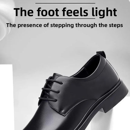 Soft Leather Casual Wedding Shoes for Men New Style Business Formal Breathable Autumn British Korean Version Pointed Toe Groom S