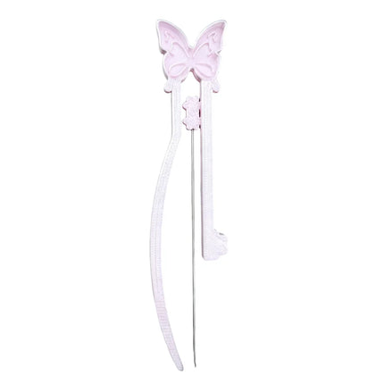 Single/Double Needle Fuse Bead Pen Butterfly Point Grip Perler Bead Tweezer High-Quality Handheld Collage Fuse Needle DIY Crafts