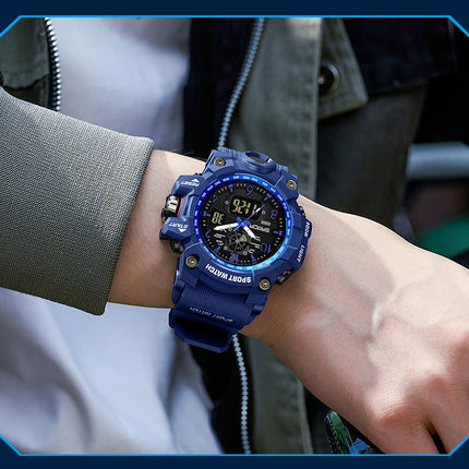 SANDA Brand G- Style Military Watch Men Digital Shock Sports Watches For Man Waterproof Electronic Wristwatch Mens Relogios 3169