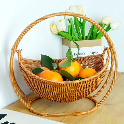 Cat Hammock with Bracket Indoor Hanging Pet Beds for Cats and Small Pets Weight Bearing 6.61 Pounds (3 Kilograms) Rattan/Winter