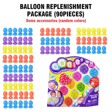 Kids' Diy Craft Kits Games DIY Sticky Balloon Maker kit Bubble Inflatable Toy Set  Inflator Machine Anti-Stress Toys Boys Girls
