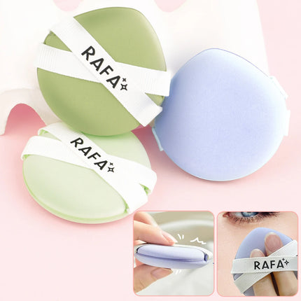 3pcs double bandage super soft puff suit, wet and dry, suitable for foundation, smooth makeup, suitable for all skin types.