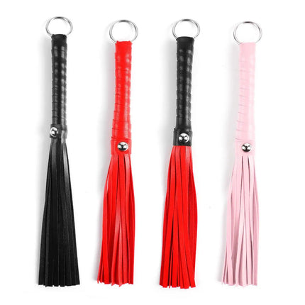 BDSM PU Leather Flogger Whip Spanking Paddle Adult Sex Toy for Women Men Slave Role Play Bondage Restraint Fetish Gear Kit