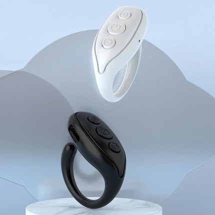 Fingertip Video Bluetooth Controller Tiktok Short Video Page Flipping Like Device Mobile Phone Remote Control Ring Controller
