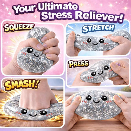 2026 steamed bun Squishy Toy with steamer Box Stress reducing rebound toy Stress Relief Sensory Ball For Adults
