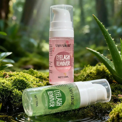 10ml Eyelash Removal Gel Transparent Aloe Vera Cherry Essence Gentle Non-irritating Quick Removal Soften Eyelashes Cleaning Gel