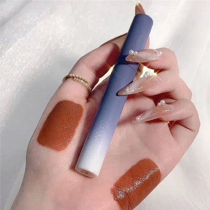 Lipstick Set 5 Colors Matte Long Lasting Waterproof Non-Stick Cup Lip Glaze Not Easy To Fade Red Lips Lip Tint Cosmetic Makeup