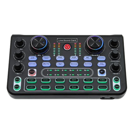 Professional Portable Mixer Sound Mixing X60 Sound Card English Version Convenient Compact For Live Broadcast KTV Singing