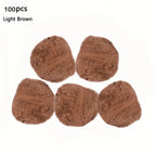 light brown 100pcs