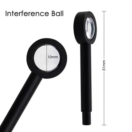 Built-In LED Light Source Portable Metal Desktop Polariscope Tool For Jewelry Gemstone Analysis