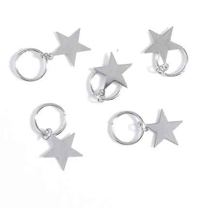 SOHOT New Arrived Set Circle Shell Cross Pendant Women Hairwear Dreadlocks Locs Headbands Hair Clips Ornaments Gift