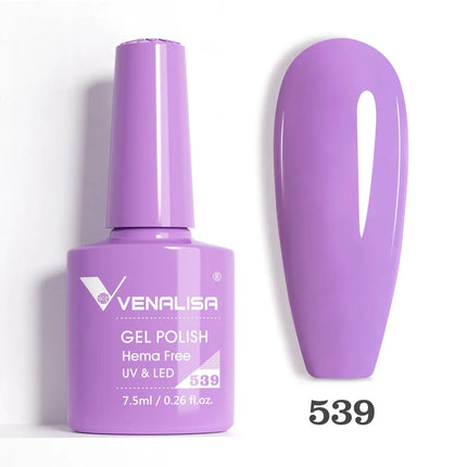 7.5ml Venalisa TPO FREE HEMA FREE Gorgeous Color Nail Gel Polish Long Wear Soak Off UV LED Gel Varnish Nail Manicure Gel Varnish