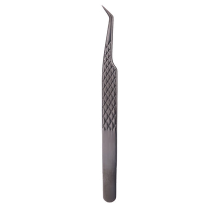 1pc/2/4/6pcs 3.0 Black Lash Tweezers for Eyelash Extensions Diamond Grip 90 Degree Tip Volume Lash Extension Tweezers