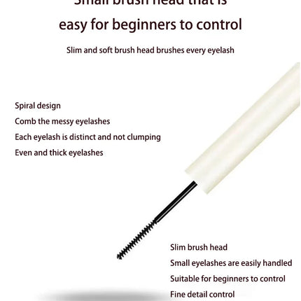 Black Brown Mascara 3d Lengthens Eyelashes Extra Volume Waterproof Natural Lashes Female Makeup Korean Cosmetics Colored Mascara