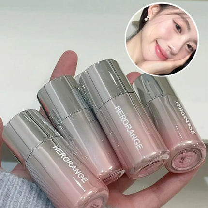 Korean Liquid Powder Blusher Waterproof Facial Cheek Shadow Highlight Nose Lasting Brightening Rouge For Women Student Girl