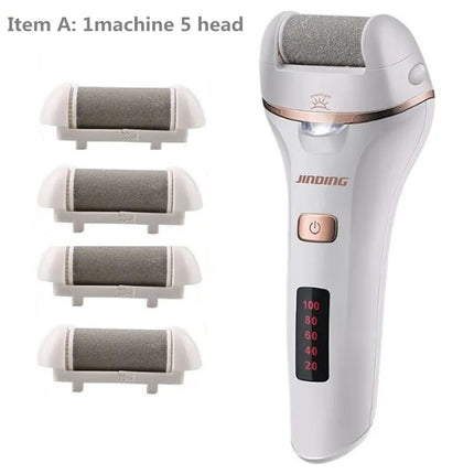 Electric Foot File Callus Remover Machine Pedicure Device Rechargeable Feet Care Tool For Heels  Dead Skin