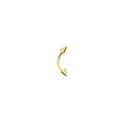 1-9PCS Golden Eyebrow Stud Rings Piercing Jewelry Rook Surgical Steel Silvery CZ Tiny Labret Lip Navel Belly Helix Tragus 16G