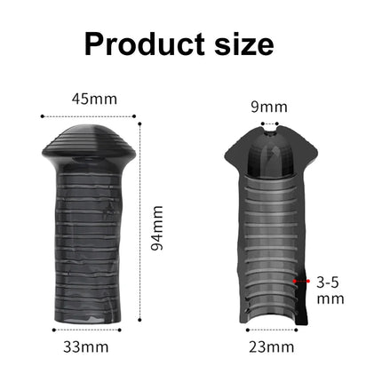 Reusable Penis Sleeve Glans Penis Enlarger Extender Delay Ejaculation Anal Butt Plug Adult Sex Toys For Men Couples Sexshop
