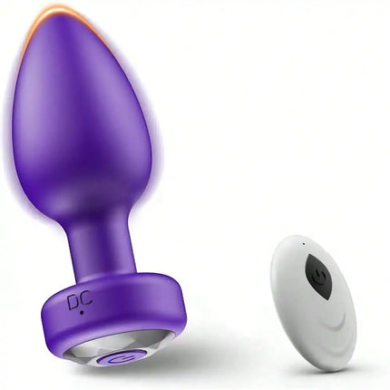 Anal Plug Adult Sex Toy And Games For Men Women,Wireless Remote Control 10 Frequency Vibration,Small Butt Plug For Female Male Prostate Massage Vibrating Anal Sex Toys For Men And Couple