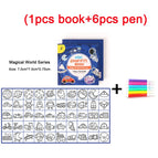 1pcs world 6pen