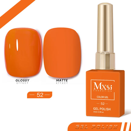 Mxsi Nails Polish 60 Colors Semi Permanent Nail Polish 15ml UV Lamp Nail Polish Hybrid Nail Art Salon Varnish Not Set