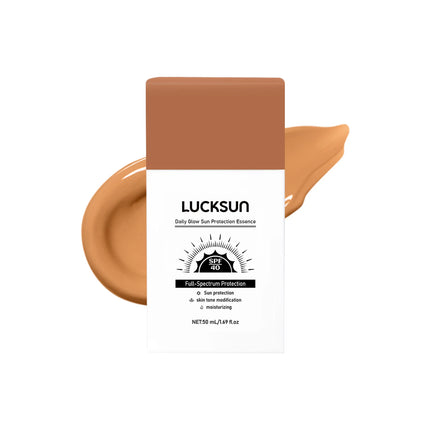 Daily Glow Tinted Sunscreen SPF40 50ml - 3-in-1 Moisturizing Sun Protection with Tone Adapt Technology for Natural Coverage
