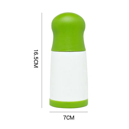 Manual Vegetable & Pepper Grinder Stainless Steel Herb Chopper Kitchen Gadget
