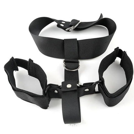 BDSM Restraints Harness Open Legs Spreader Sexy Toys For Couples Sex Flirting Tied Legs Adult Accessories Sex Shop No Vibrators