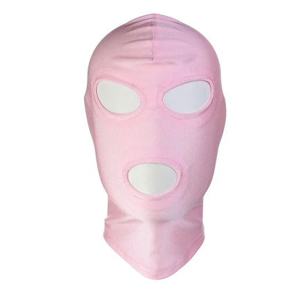 Head Mask Spandex Lycra Hood Bdsm SM Role Playing Game Erotic Latex Leather Fetish Open Mouth Hood Mask Sex Toys adult Sexy Toy