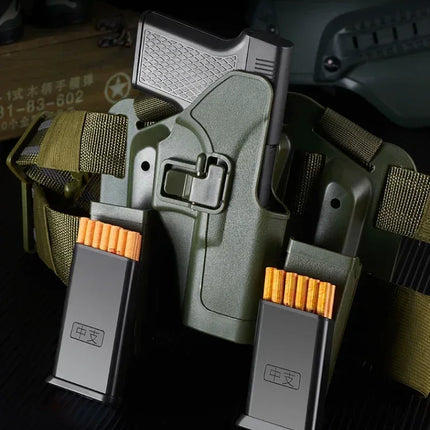 Pistol Style Lighters with 3 Cigarette Case Jet Turb Lighter Gas Lighter Capacity 10PCS Windproof Cigar Lighter Gadgets for Men