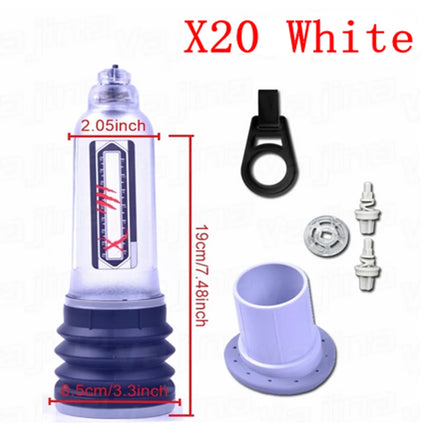 Male Penis Pump Water Vacuum Pump For Men Penis Enlargement Pump Dick Extender Cock Exercises Pump Glans Trainer Adults Sex Toys