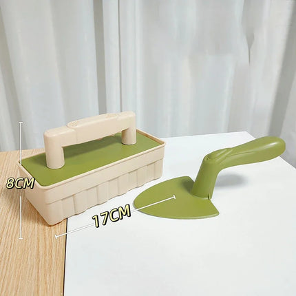 Beach Toy Children Play Sand Toy Shovel Sandbox Brick Walls Molds Castle Building Tools Summer Outdoor Play Beach Game for Kids