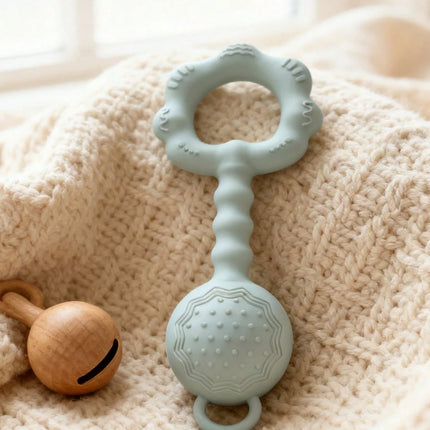 Silicone Rattle Teether / Hochet Mordant Silicone