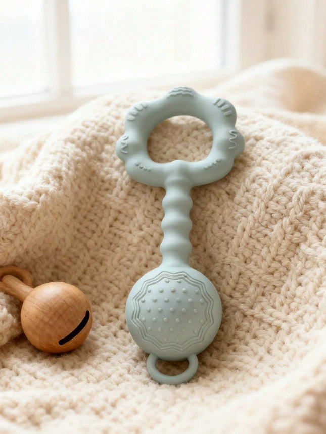 Silicone Rattle Teether / Hochet Mordant Silicone