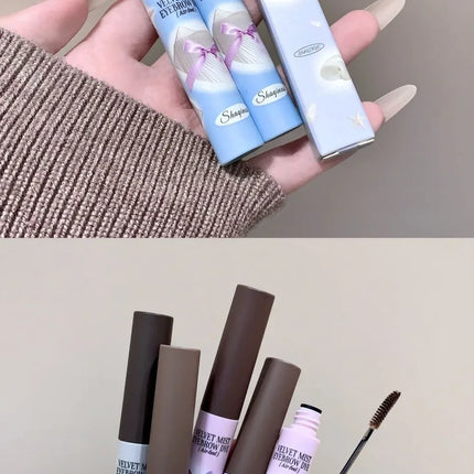 Cute Natural Mist Eyebrow Enhancer Dye Gel Tint Mascara SHAQINUO Long Lasting Quick Dry Dyeing Brow Tattoo Tint Brow Makeup