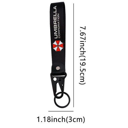 Umbrella Movie Wrist strap Cellphone lanyard Straps Clothing Keys Chain ID cards Holder Lanyards